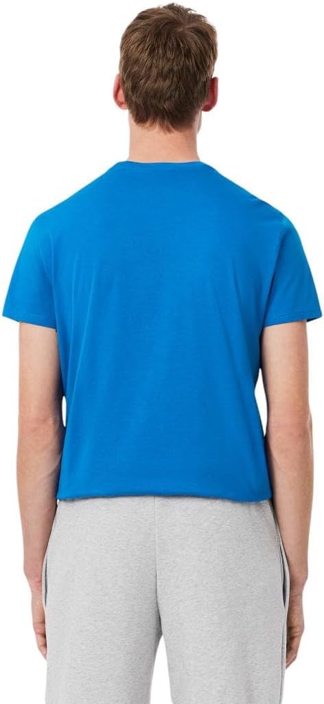 Футболка Lacoste, мужская, из джерси Pima, Gipsy Blue — фото 3