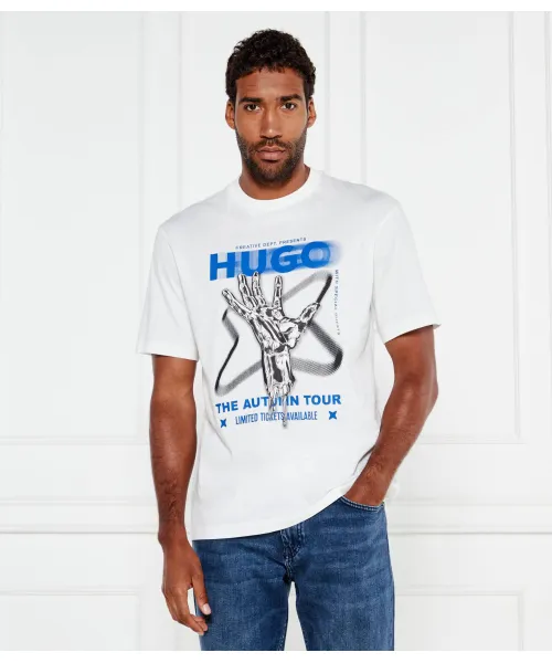 

Футболка Nopix Regular fit Hugo Blue, белый