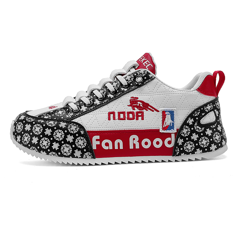 

M.M Party Повседневные мужские кроссовки низкие белые черные