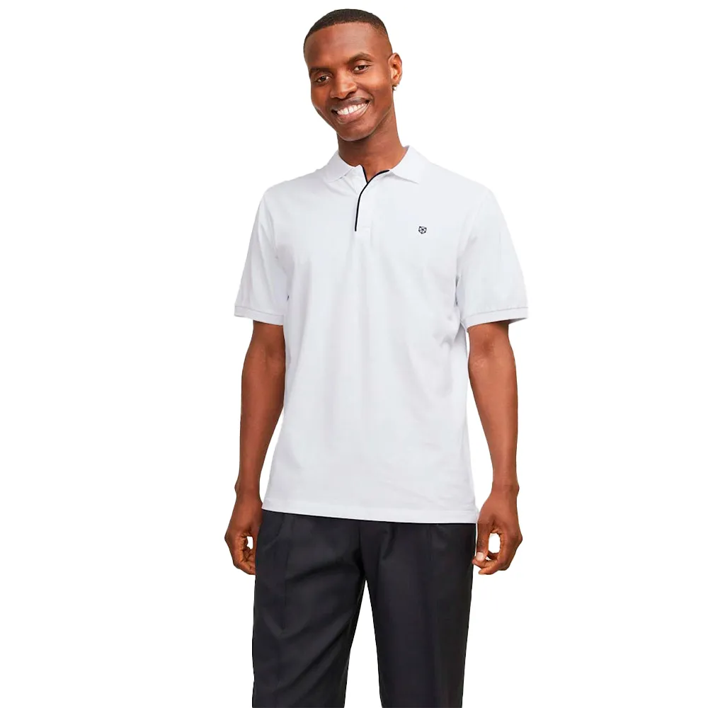 

Поло с коротким рукавом Jack & Jones 12237839, белый