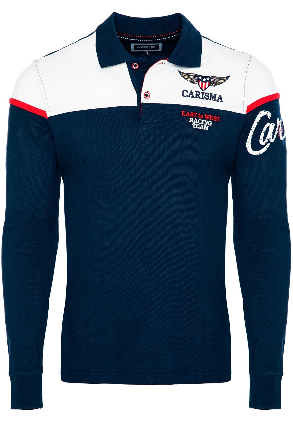 

Рубашка-поло MIT STICKEREI RACING TEAM CARISMA, цвет blau