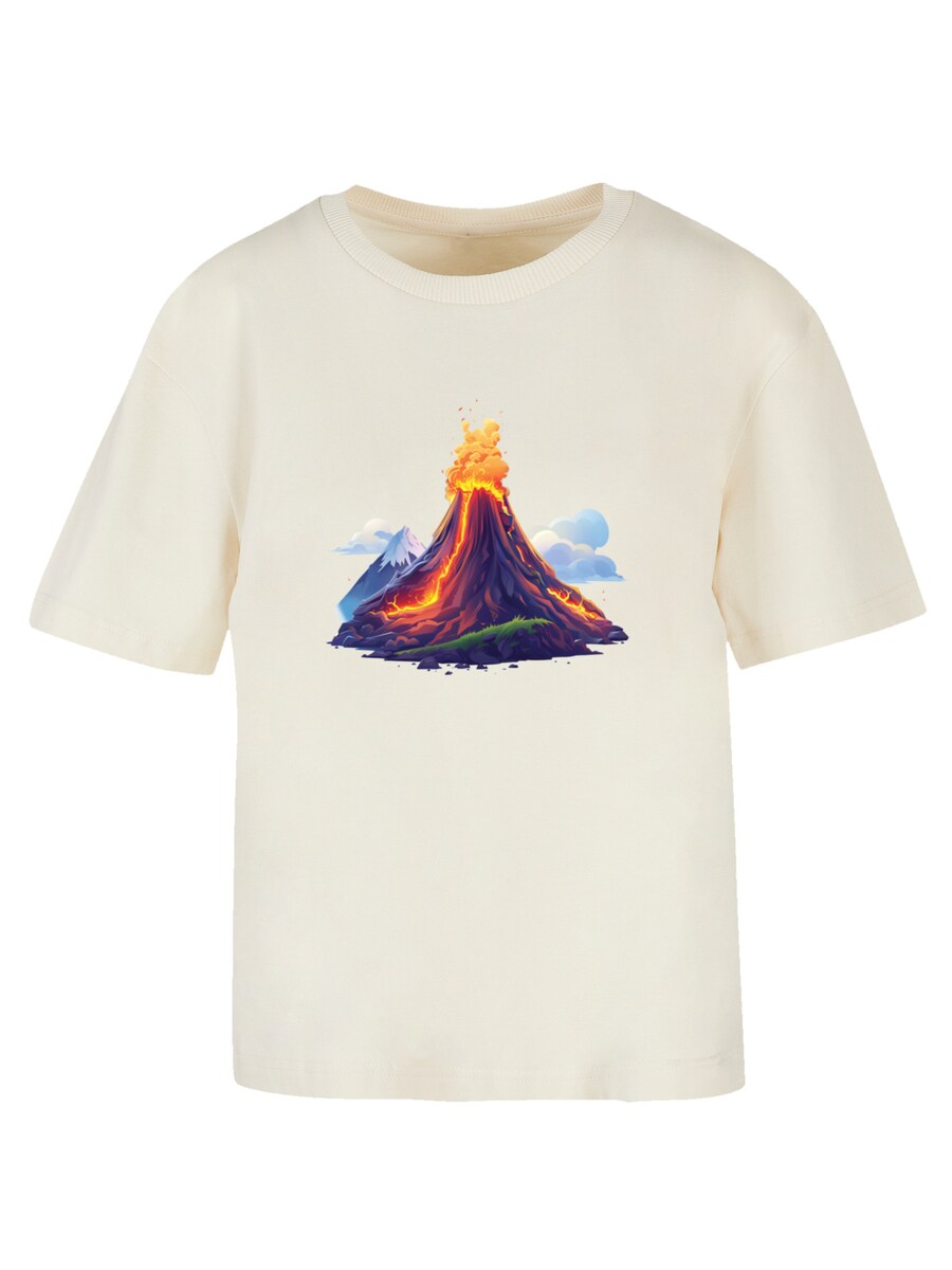 

Футболка F4NT4STIC Vulkanausbruch, Cream