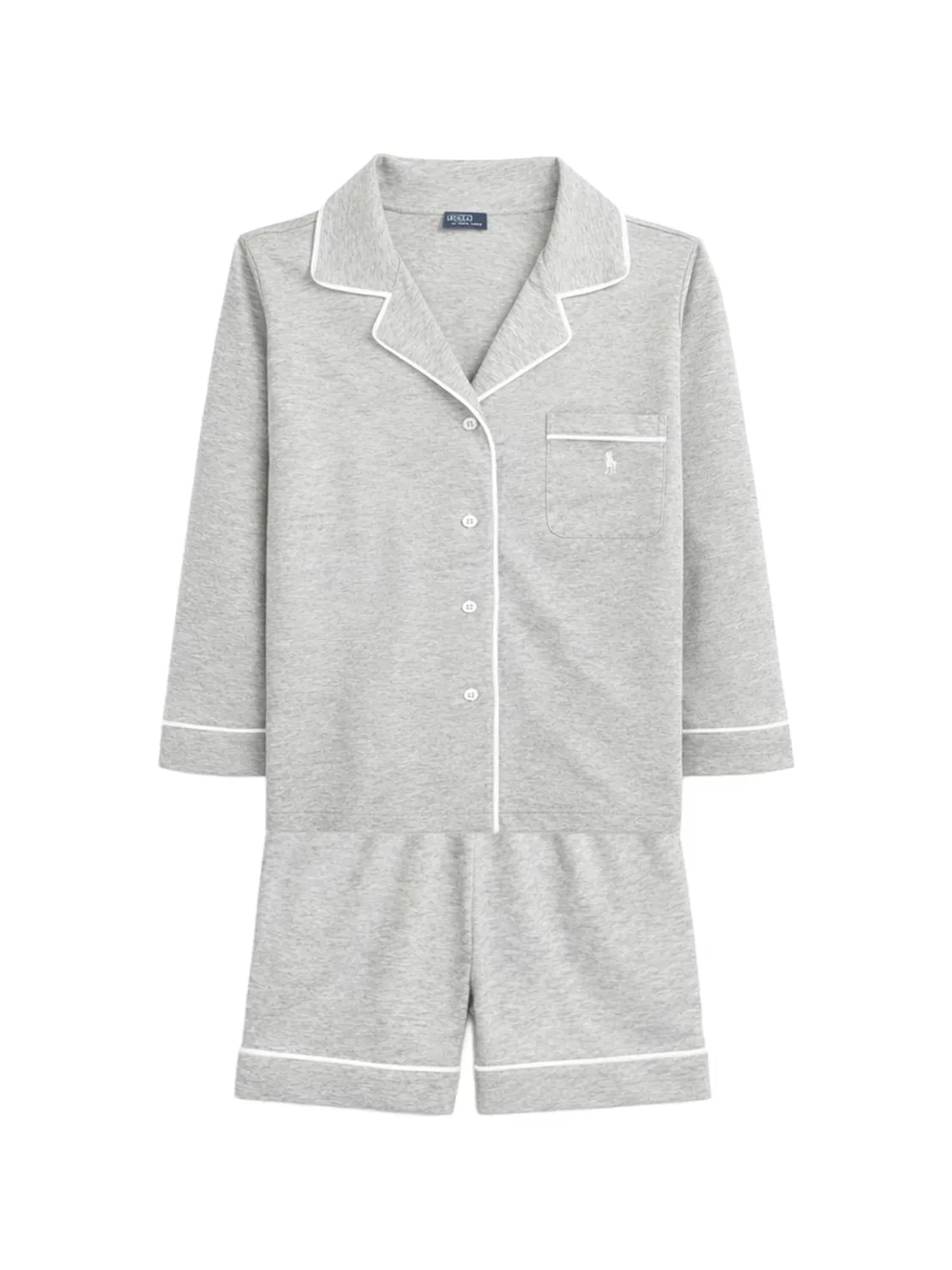 Пижама 'Основы Polo' Polo Ralph Lauren, Grey