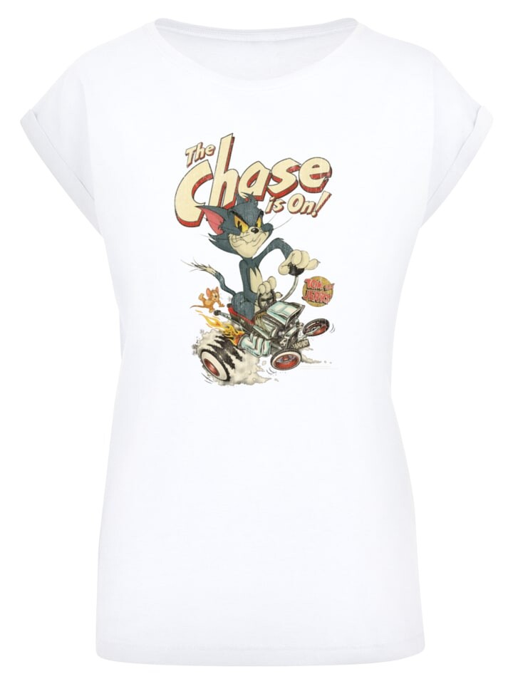 

Футболка F4NT4STIC Tom and Jerry TV Serie The Chase Is On, белый