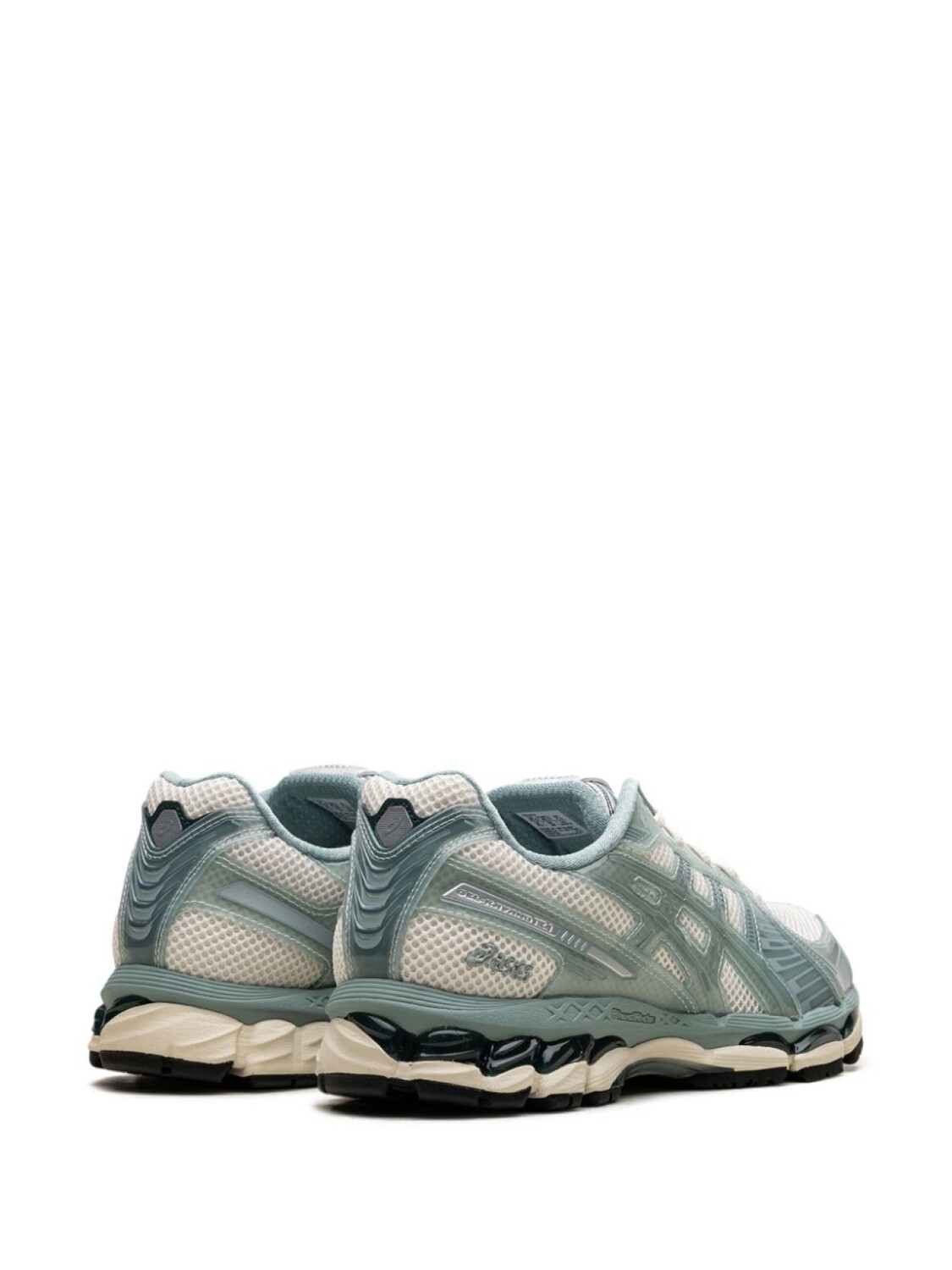Кроссовки Gel-Kayano 12.1 "Kith - Cream Sage" ASICS, зеленый — фото 3