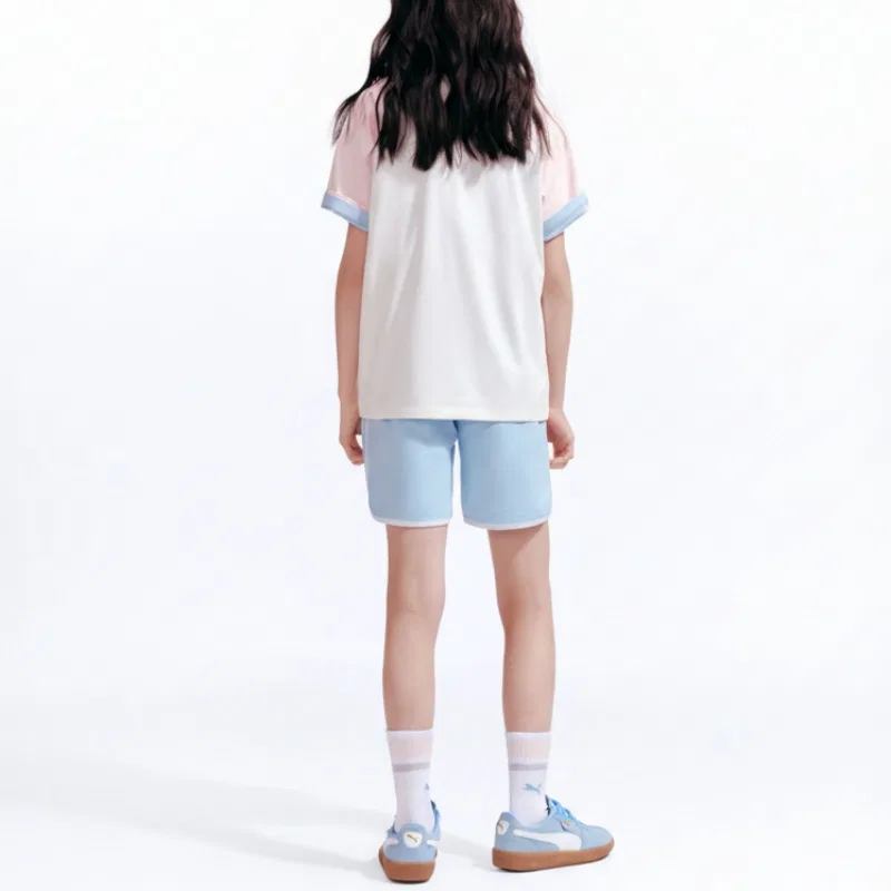 Детская футболка Quick Dry PUMA, White Red Tone 00316 — фото 4