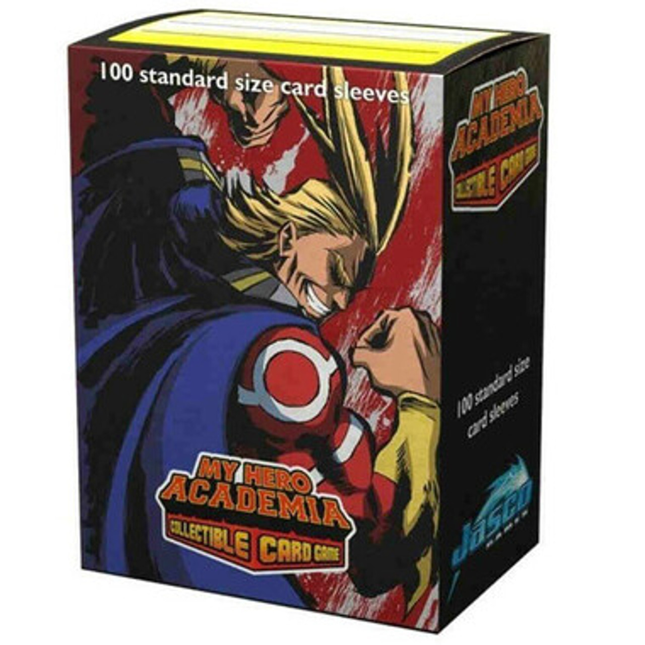 

Карточная игра Dragon Shield: My Hero Academia "All Might Flex" - Art, Matte Card Sleeves (100ct)