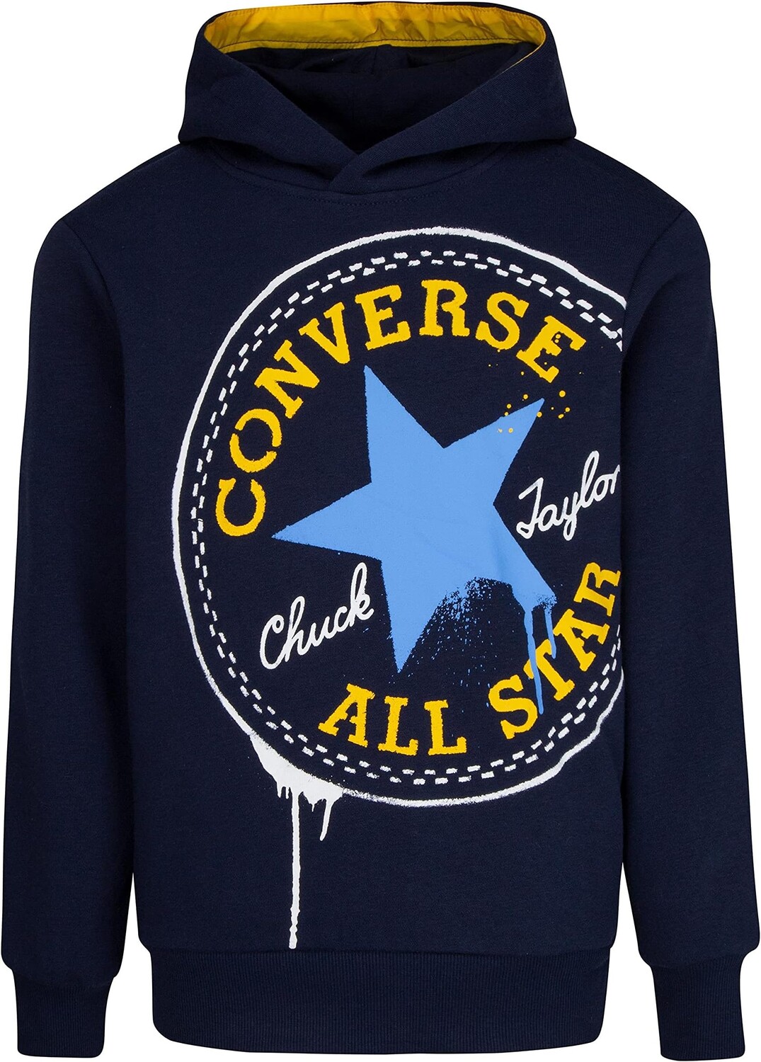 

Худи Converse Spray Pullover Hoodie, цвет Deep Bordeaux
