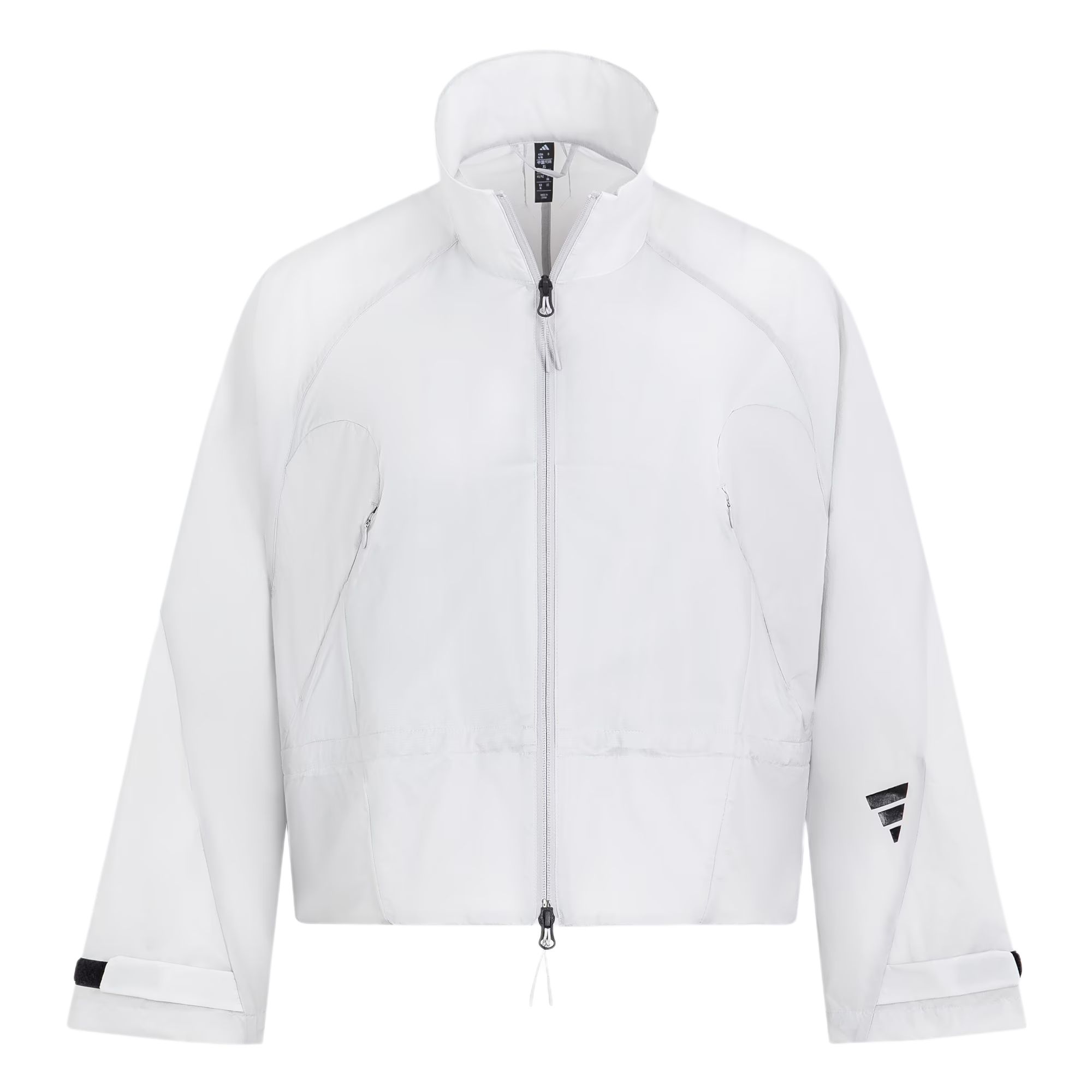 

Adidas ФУТУР СТАЙЛ Тканая куртка женская светло-серая, Light Gray