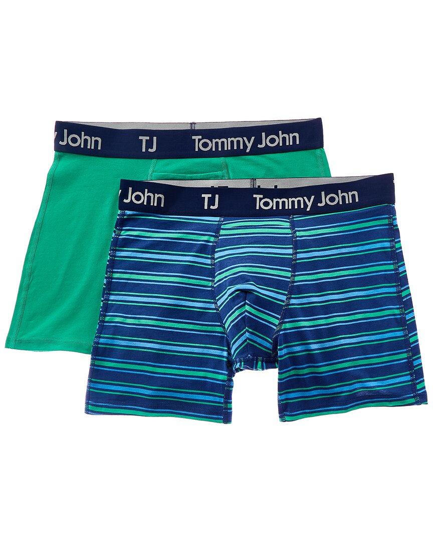 

Трусы-боксеры Tommy John 2pk Stretch, цвет multi