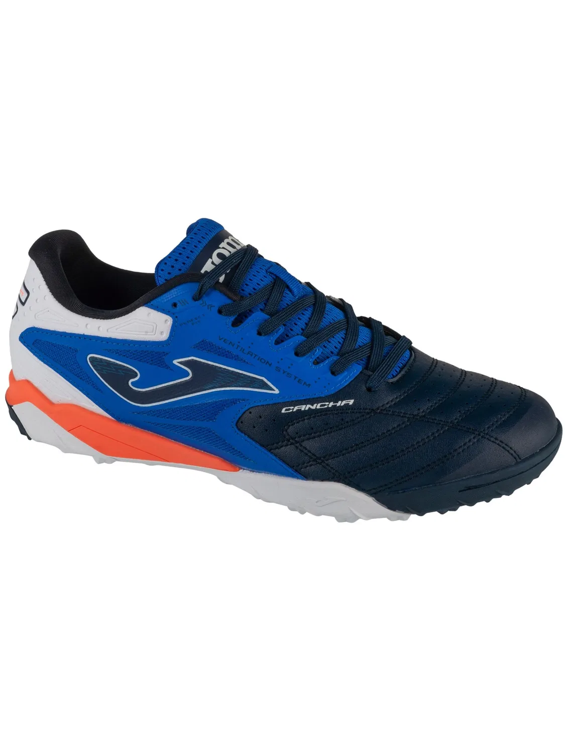 Футбольные бутсы Cancha 25 CANW TF Joma, Dark Blue — фото 2