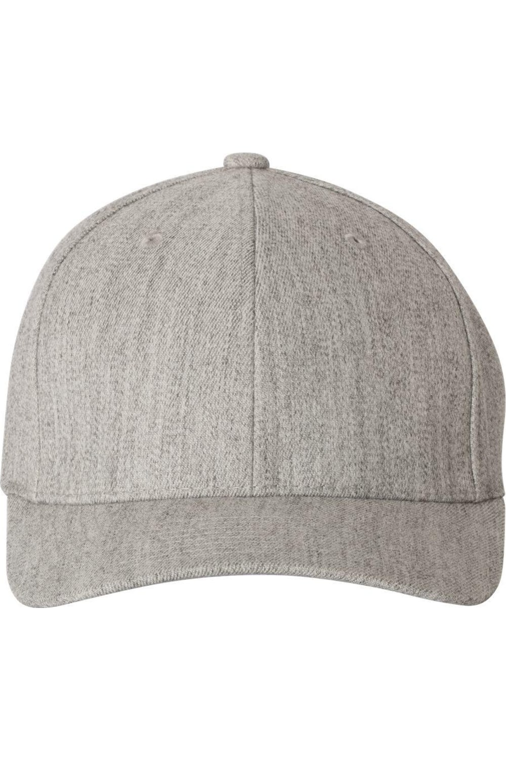 

Кепка Flexfit из смесовой шерсти, цвет heather grey