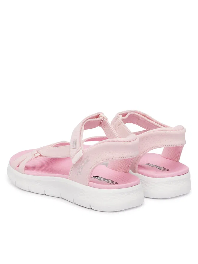 Сандалии-слипоны: Go Walk Flex Sandal - Lots Of Sol 303028L/LTPK Pink Skechers — фото 3