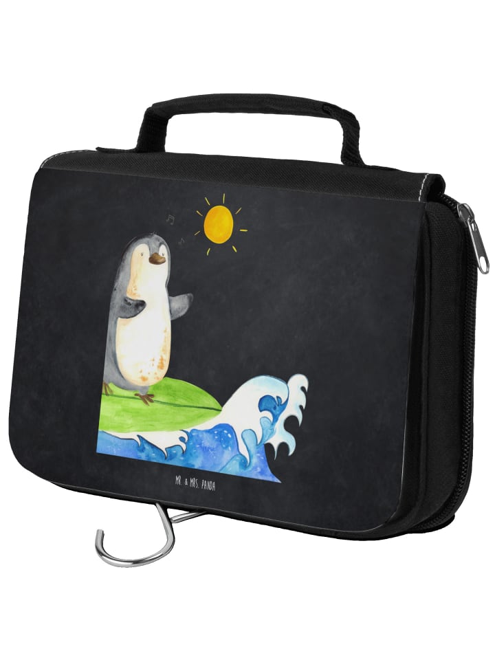 

Mr. & Mrs. Panda Косметичка пингвин серфер не говоря ни слова на доске