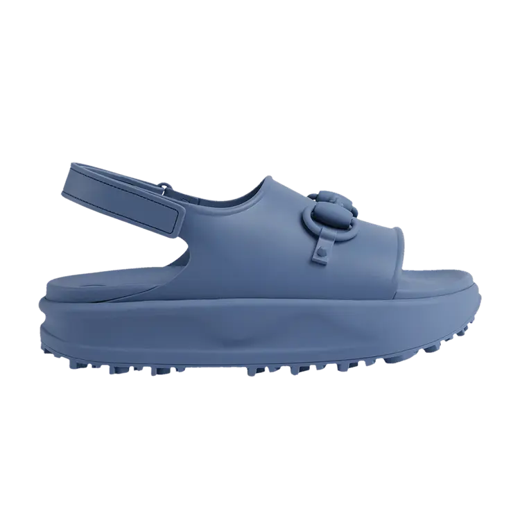 

Сандалии Gucci Horsebit Flatform Sandal Blue, синий