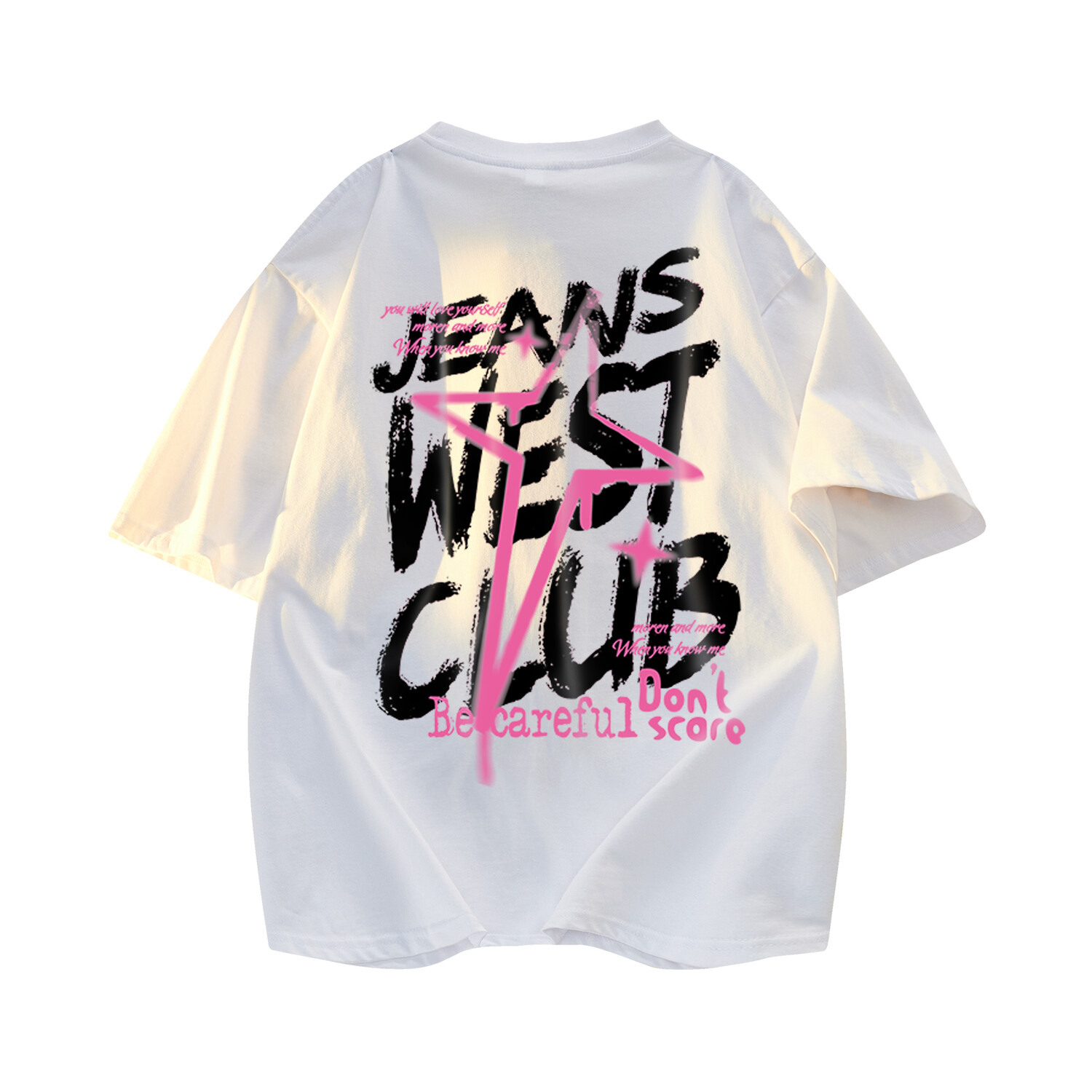 

JEANSWEST CLUB Футболка унисекс, Белый/Красный