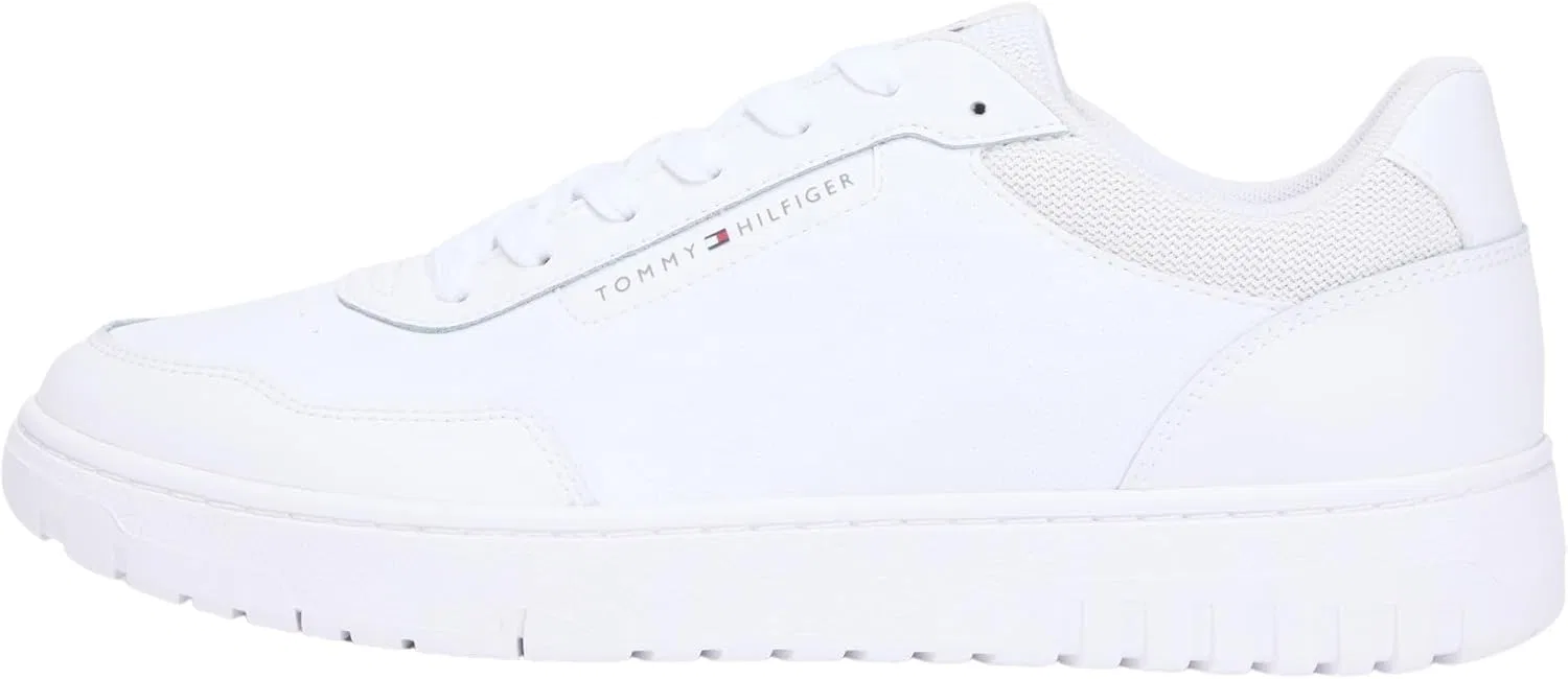Мужские низкие кроссовки Tommy Hilfiger Th Basket Core Lite LTH Fm0fm05713, White