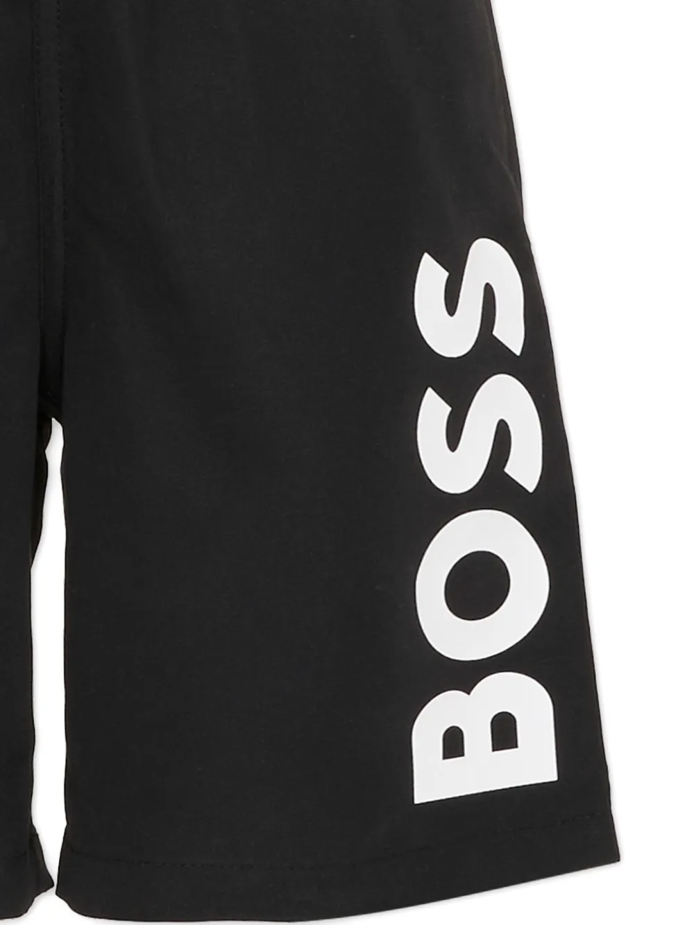 Плавательные шорты на завязках Boss Kidswear, черный — фото 3