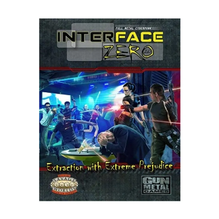 

Extraction with Extreme Prejudice, Interface Zero 2.0 (Savage Worlds), мягкая обложка