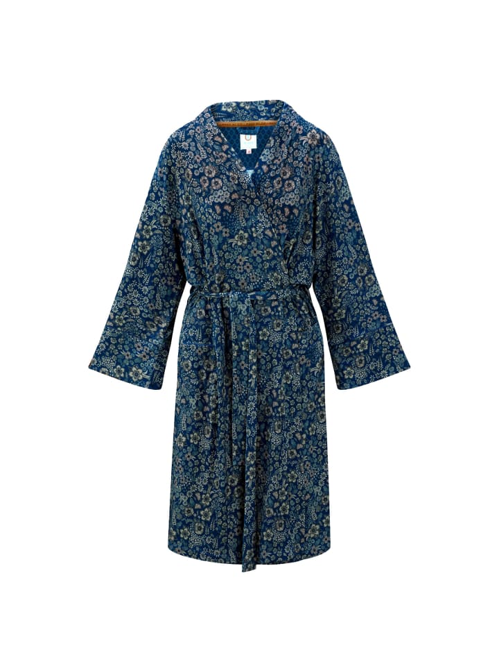 

PiP Studio Наоми Кимоно Daisy Dreams в темно-синем цвете