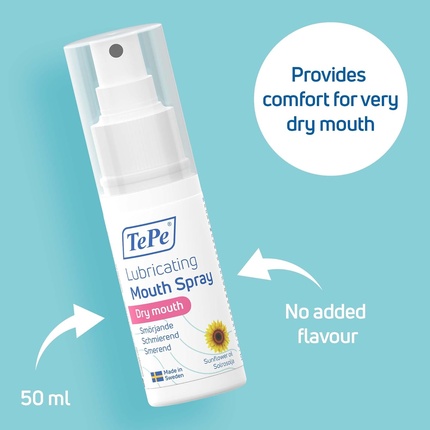 Спрей для увлажнения полости рта Lubricating Mouth Spray for Dry Mouth Unflavoured — фото 2