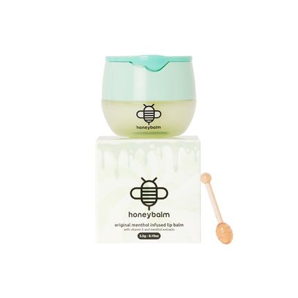 

Бальзам для губ с мятой - освежающий мятный вкус Honeybalm
