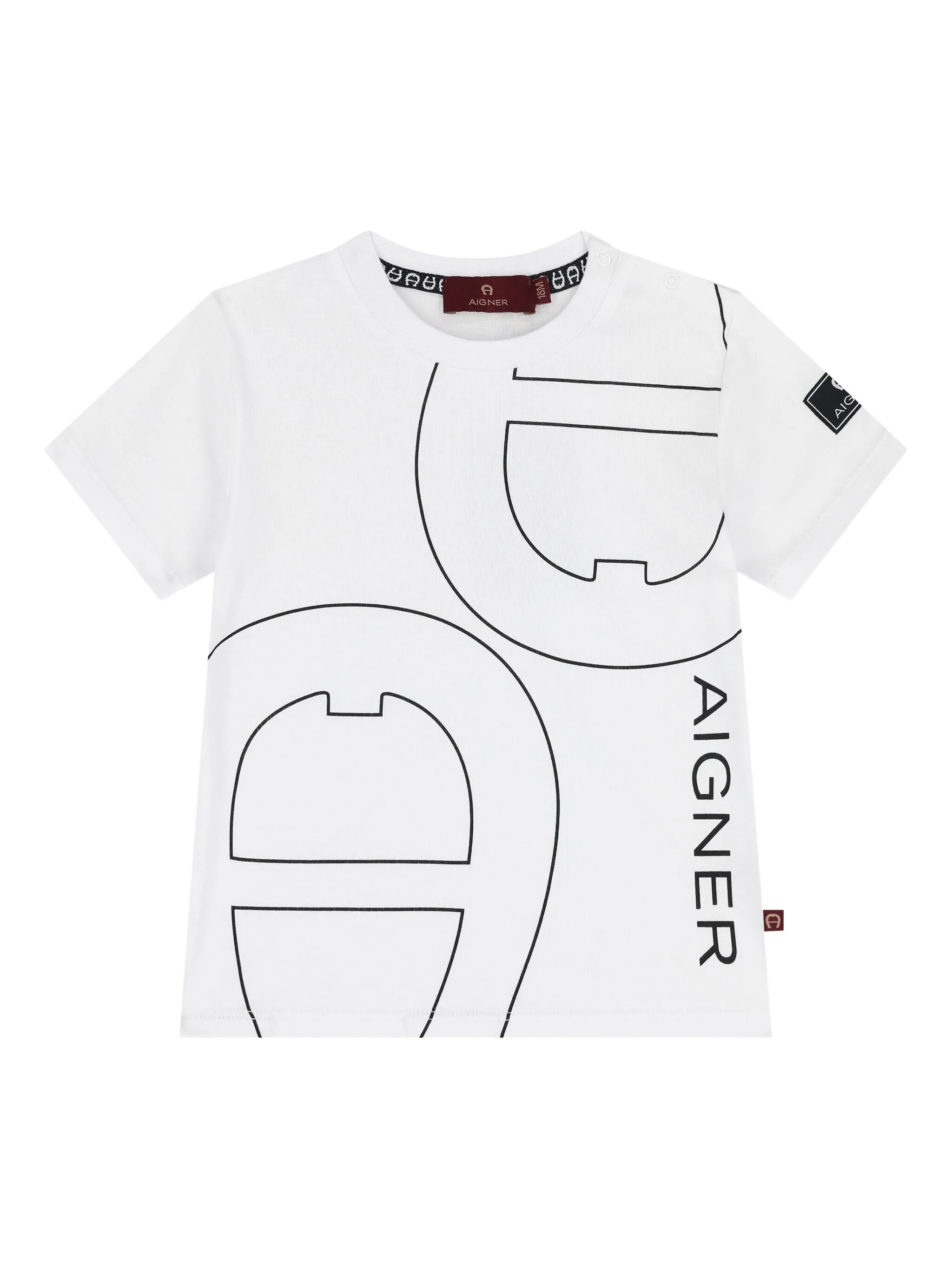 

Футболка с логотипом Aigner Kids, белый