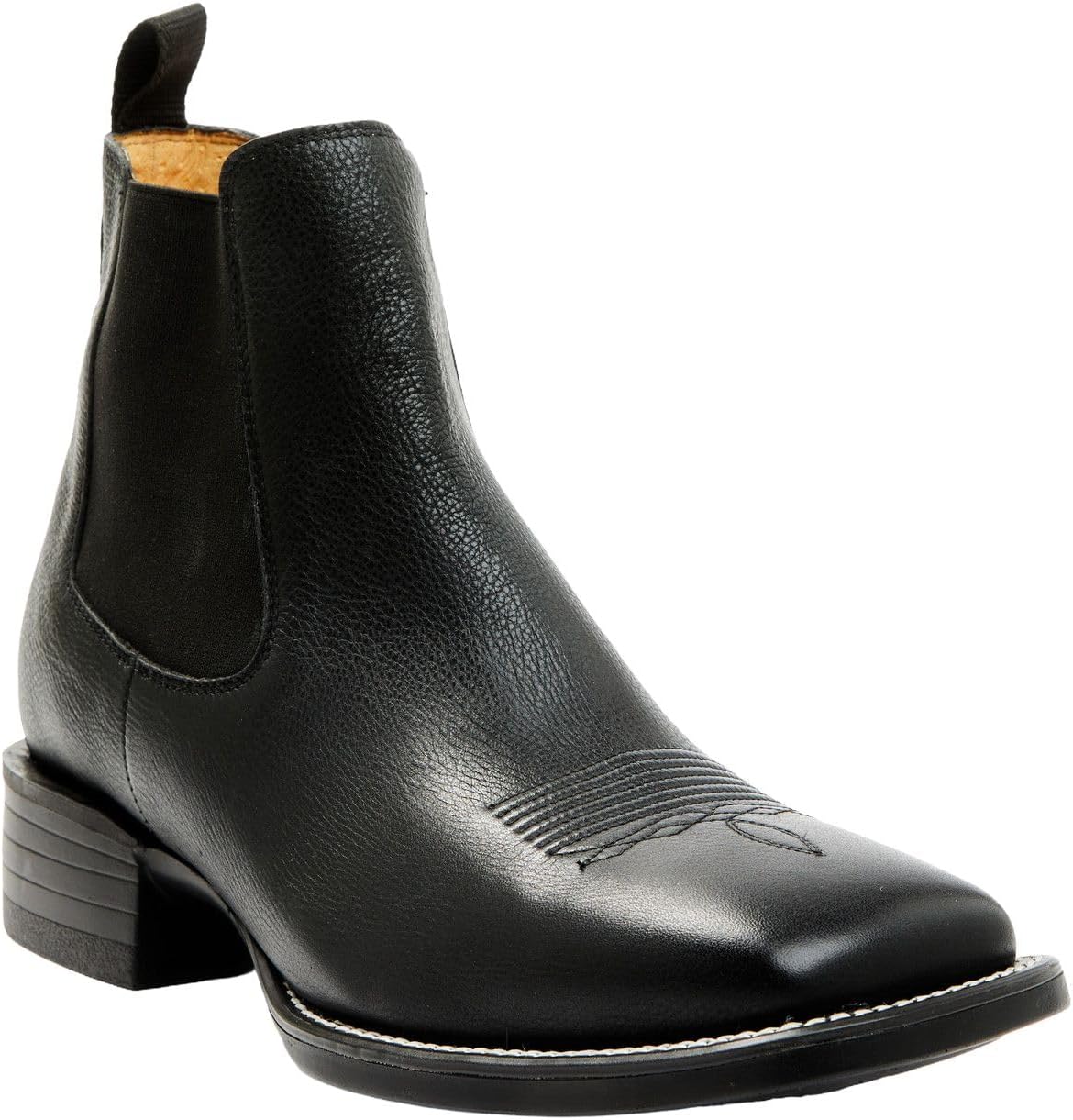 

Мужские ботинки Cody James Jones Chelsea с широким квадратным носком - Bcjsp25p12-2, черный