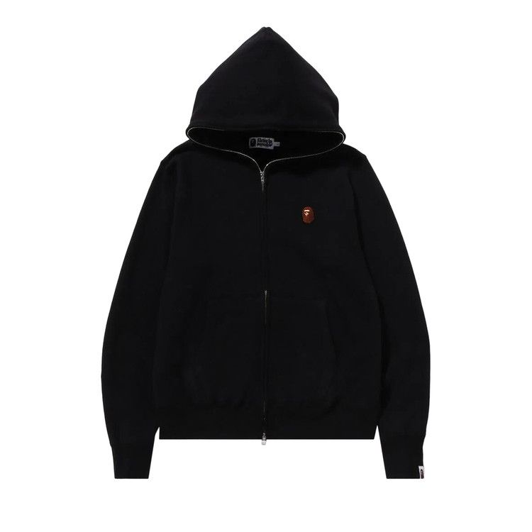 

Худи BAPE One Point Full Zip Hoodie, Black