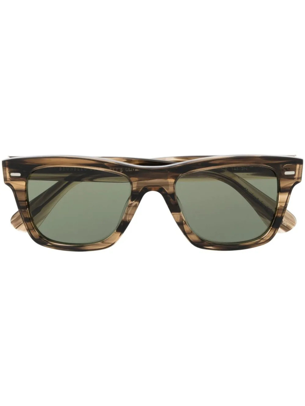 

Oliver Peoples солнцезащитные очки в оправе черепаховой расцветки, коричневый