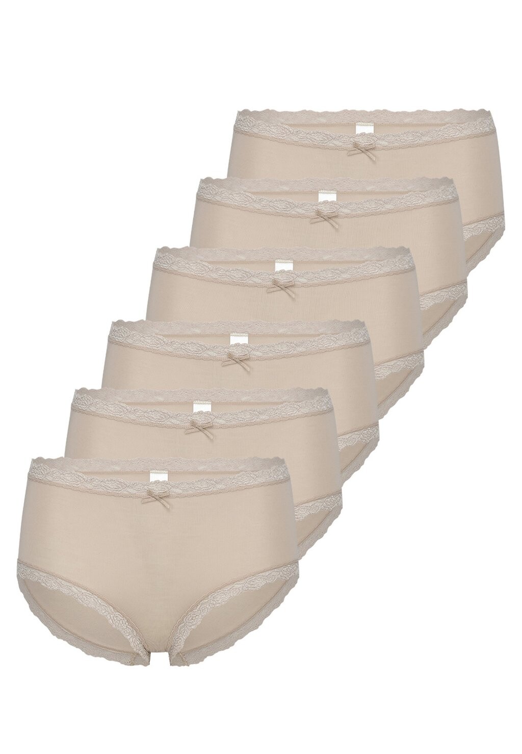 

Трусы 6 PACK Nina von C., цвет Nude
