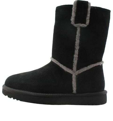 Кроссовки классические короткие с разливным швом Ugg, черный