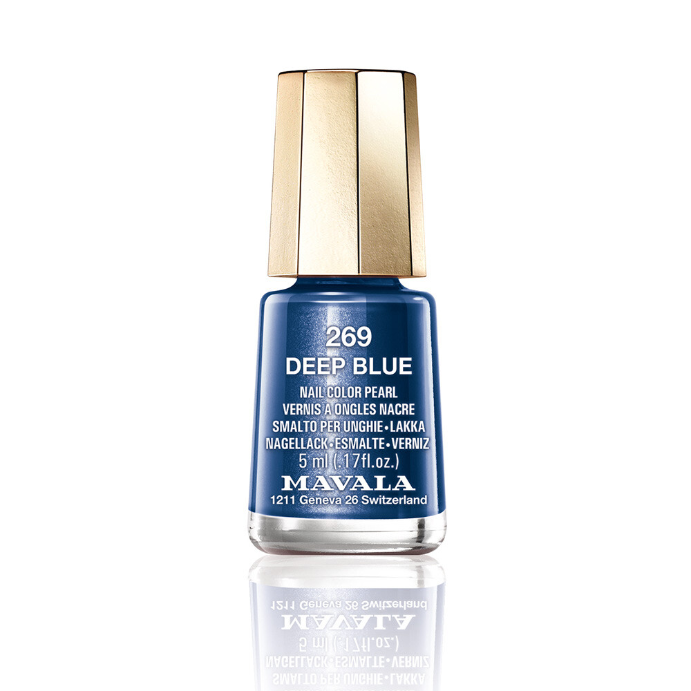 

Лак для ногтей Nail color Mavala, 5 мл, 269-deep blue