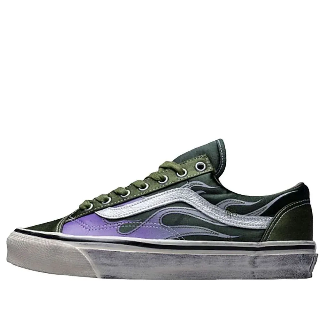 Кроссовки Vans Old Skool LX 'Archive Flame Green Purple'