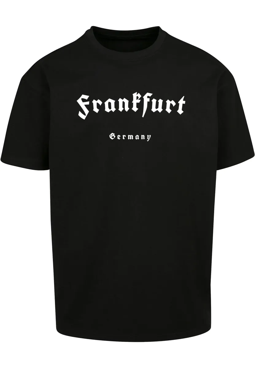 

Футболка Merchcode "Мужская футболка Merchcode Frankfurt X Heavy Oversize-BY102", черный