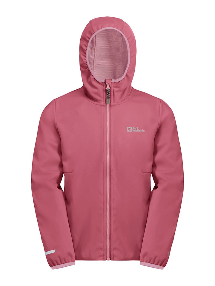 

Куртка софтшелл Jack Wolfskin, розовый