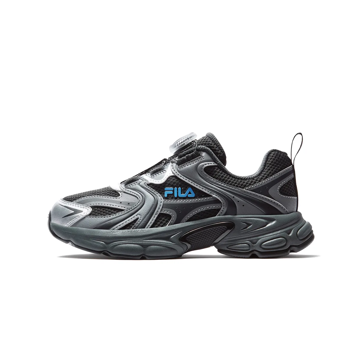 FILA KIDS Heritage FHT синтетическая кожа, текстильная подкладка, устойчивые к истиранию дышащие детские кроссовки Kids' — фото 3