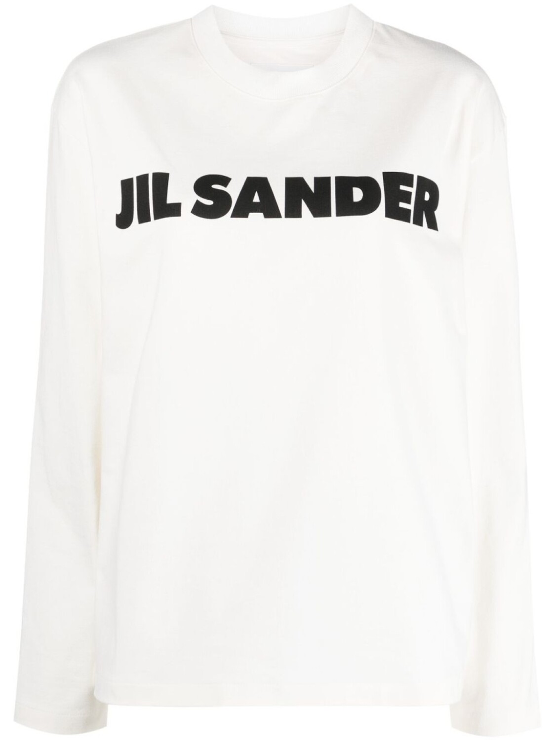 

Jil Sander толстовка с логотипом, белый