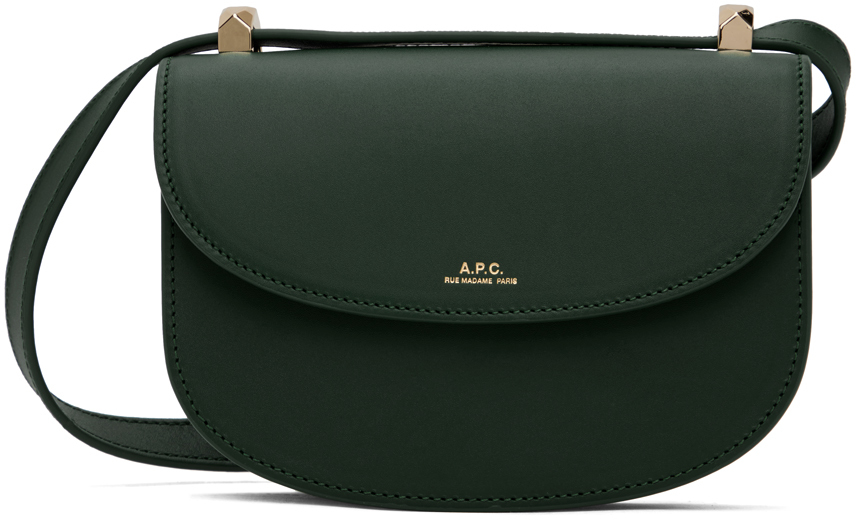 

Мини-сумка Geneve зеленого цвета A.P.C., Bottle green