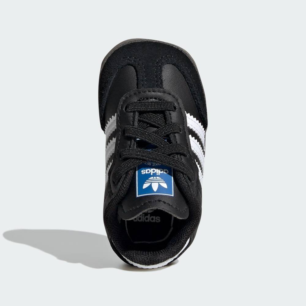 Кроссовки детская одежда SAMBA KIDS / SAMBA CRIB Adidas, black — фото 3