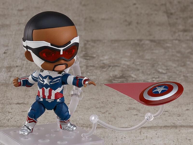 

Виниловая фигурка The Falcon and the Winter Soldier - Captain America (Sam Wilson) Nendoroid (DX Ver.)