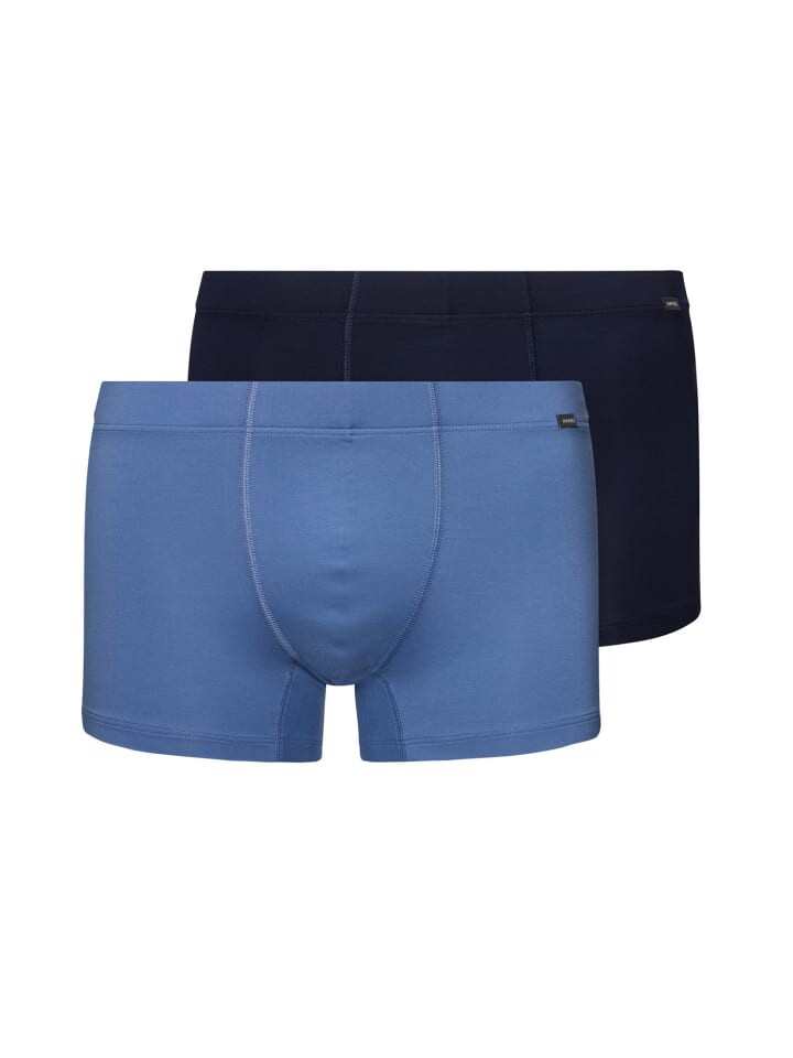 

Боксеры Hanro 2er Pack Retro Cotton Essentials, цвет windy blue/deep navy