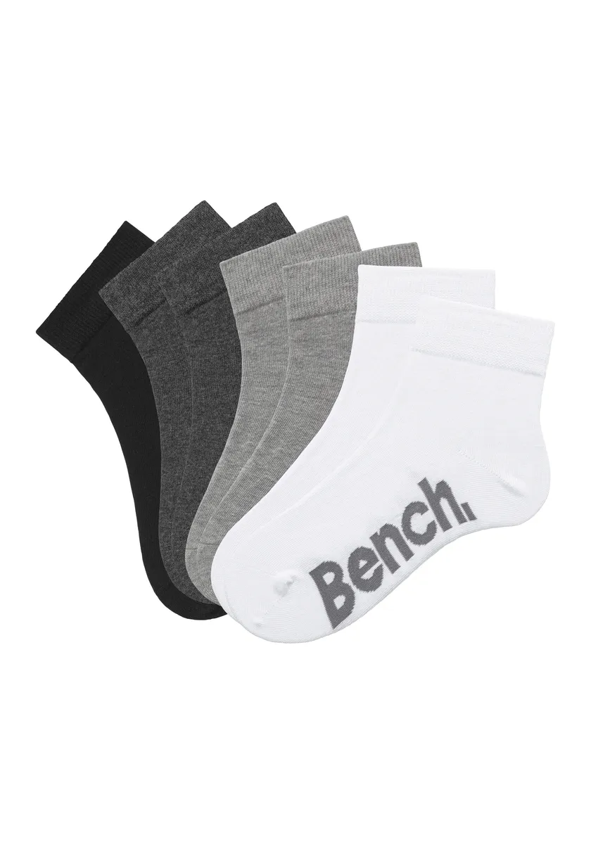 

Bench Короткие носки (пенал, 7 пар) в привлекательном футляре на молнии, белый