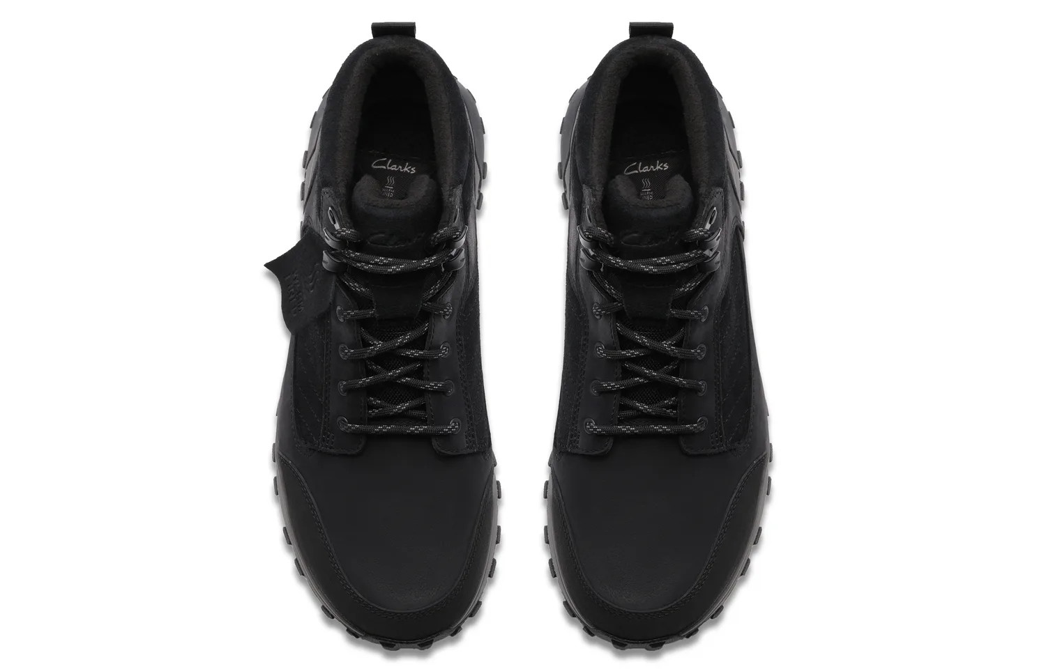 Clarks Мужские повседневные туфли High Top черные — фото 4