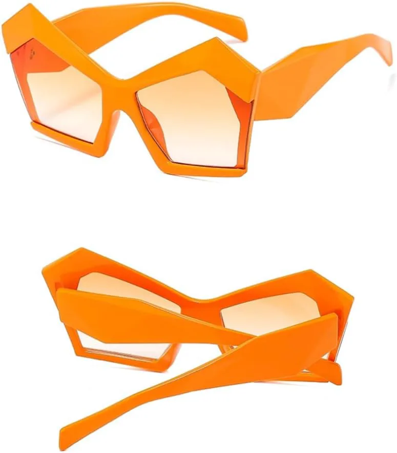 

Большие солнцезащитные очки «кошачий глаз» для женщин, винтажные большие солнцезащитные очки для мужчин, очки с защитой от УФ-излучения UV400 SZVVBKK, Green