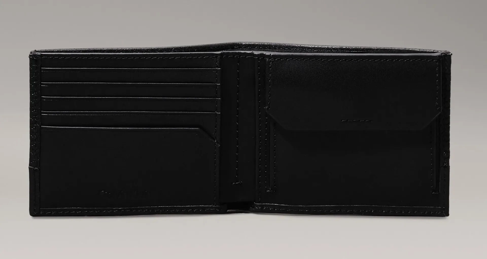 

Кошелек Calvin Klein "NANO MONO BIFOLD 5CC W/COIN", цвет Black Nano Mono