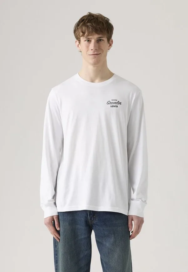Футболка с длинными рукавами и графическим принтом Levi'S, White — фото 2