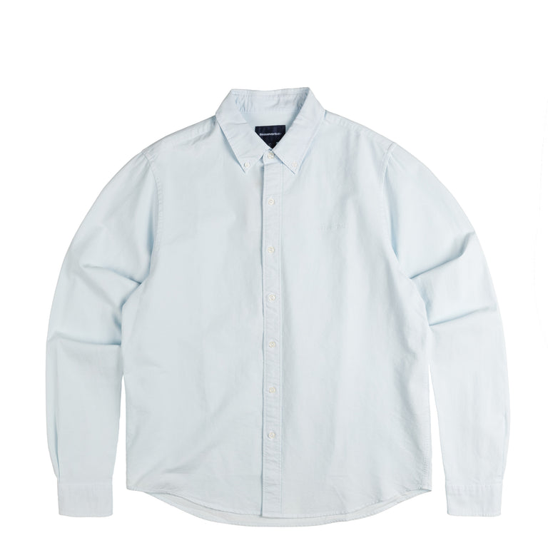 

Рубашка overdyed t-logo oxford shirt Thisisneverthat, синий