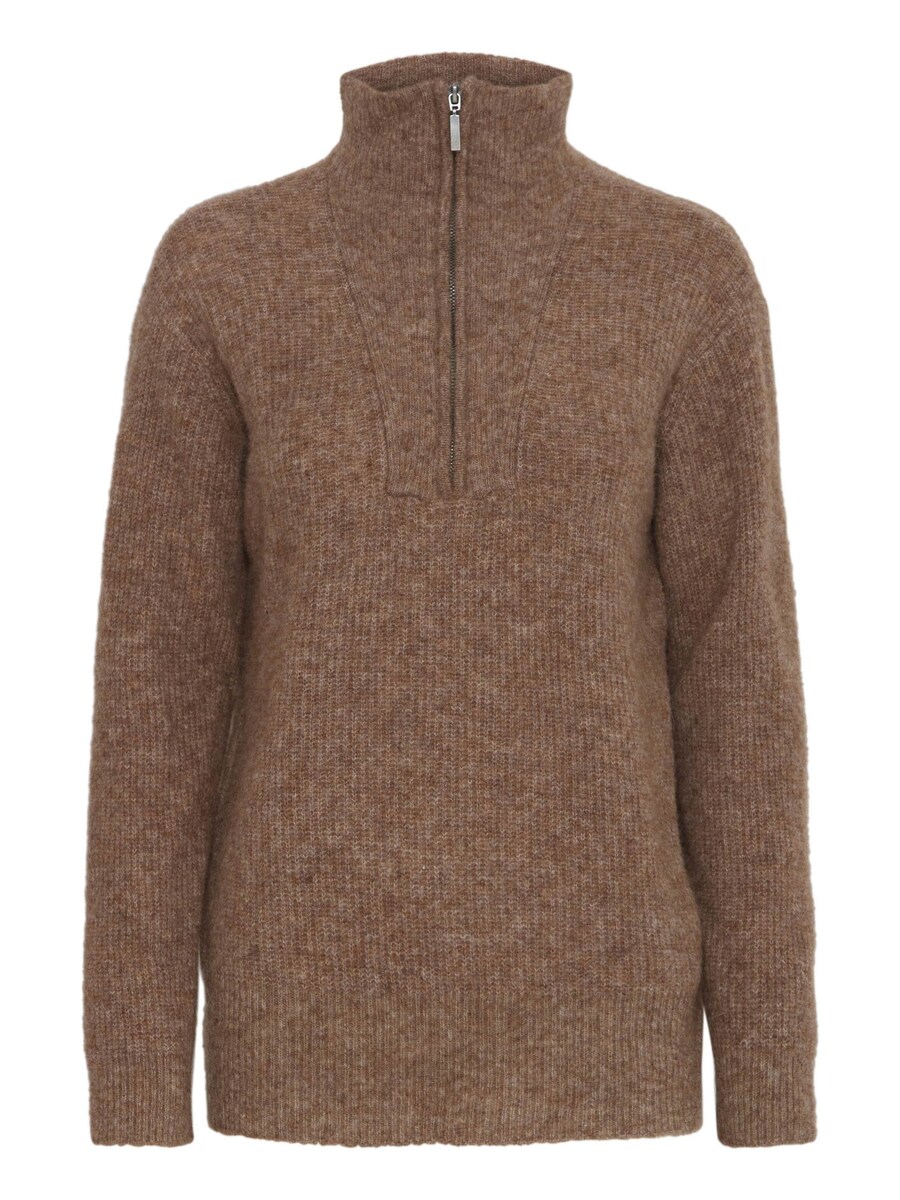 

Водолазка PULZ Jeans Sweater Astra, коричневый