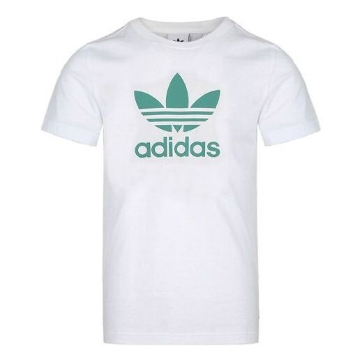 

Футболка originals trefoil alphabet logo round neck short sleeve white Adidas, белый